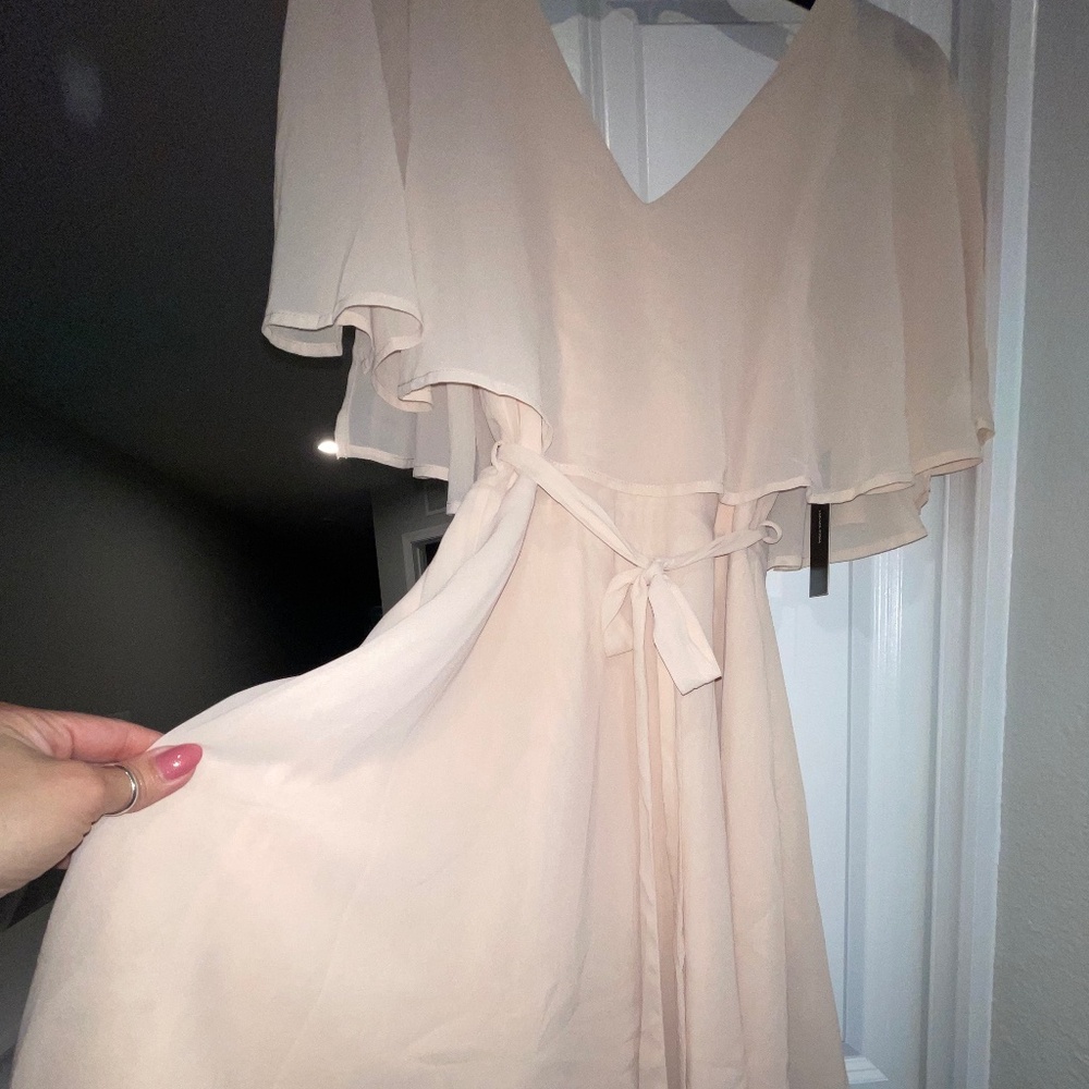 Peach Dress (Butterfly)